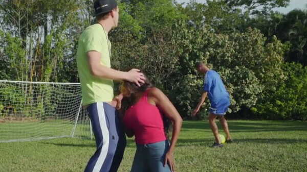 Porn video While the guy was playing football, his mother sucked the coachs cock. Diamond Jackson 